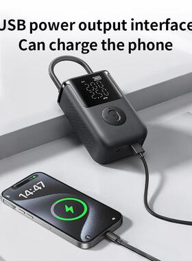 MF01车载气泵便式打充气泵914车用能轮胎无线打气泵带智测携胎压