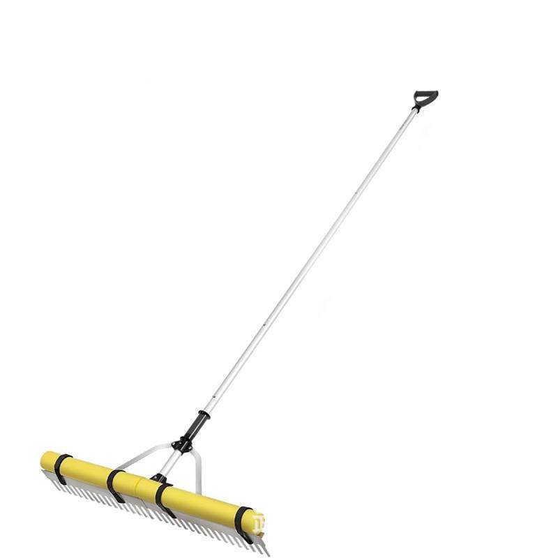 厂家热销制铝折除叠观杂草耙YMC湖面草耙景可调节园林耙