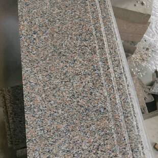 花岗岩楼梯踏步板室内外用台阶石 花岗岩石板地铺石工程板踏步石