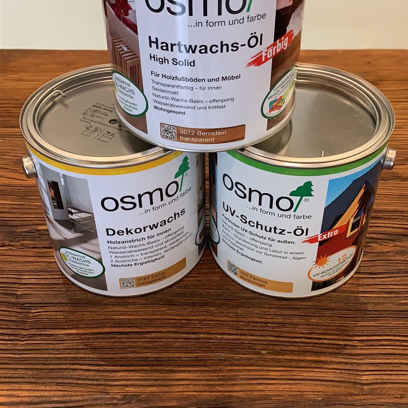 OSMO欧诗木 木蜡油高硬质原装实木地板擦色 木蜡油色