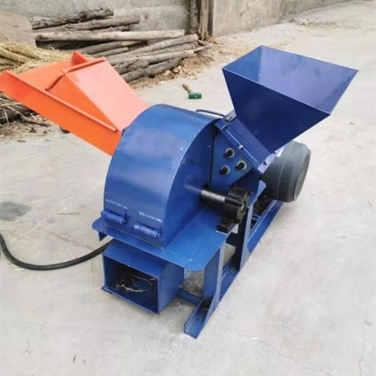 树枝粉碎机园GUE林果木叶树枝条碎枝机家用小型大园型秸秆材碎木