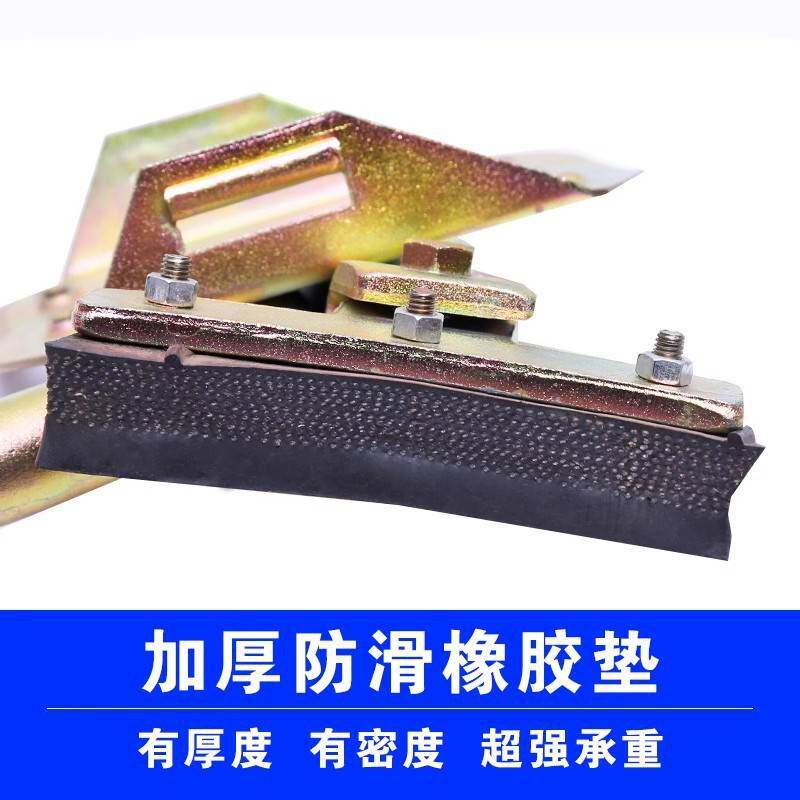 登杆脚带加厚电工木杆脚扣爬树工具高空作业登高固定脚扣