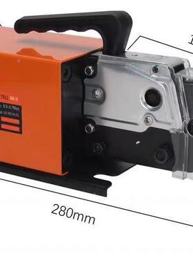 接气动压功线钳AM机10气动式端子NRV压接冷压线机台式多能压机送
