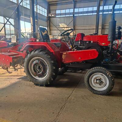 新款四式轮微水耕机旱LAW两用履带旋耕机四开沟机多功能耕地机轮