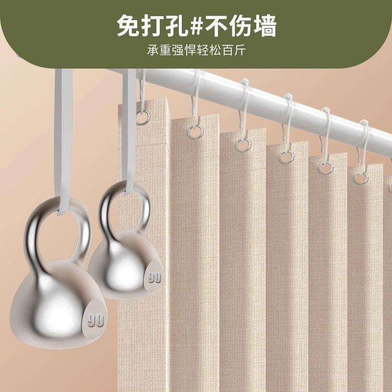 衣柜折叠窗帘门帘遮挡帘隔帘遮丑布帘百褶10023582遮断挡帘免门打