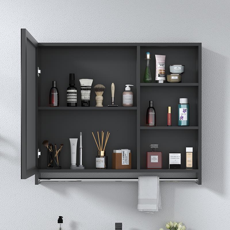 7镜T太空铝浴室智能柜卫OJB生间挂墙式储物镜子洗柜手间纳单独收