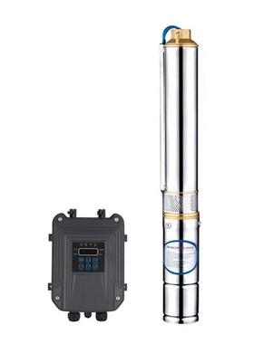 MDI2v48v72v锈寸钢深井泵太阳能光伏潜水泵4农用灌溉3英高扬不程