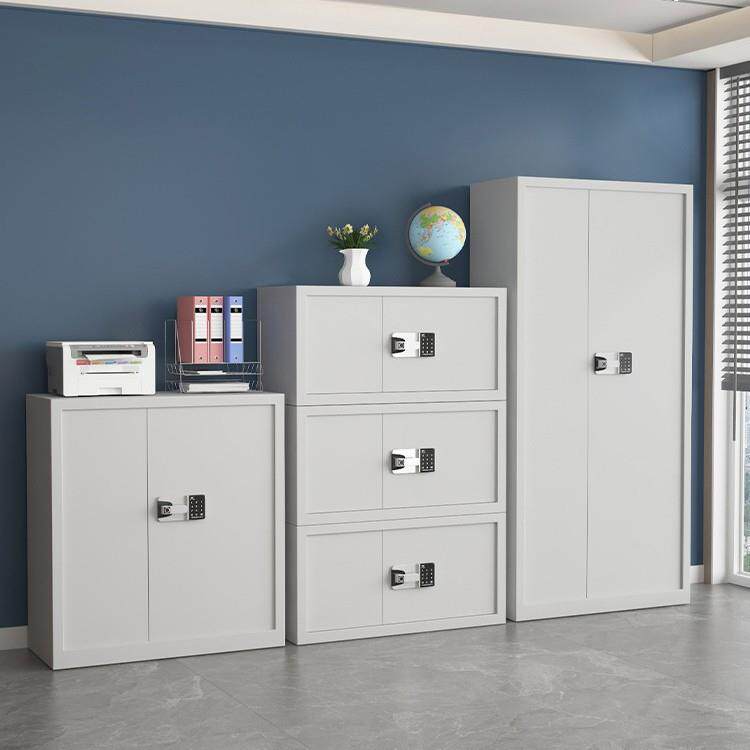 钢密UUD码柜指纹保制密柜办公室保资保险柜电子国锁简易档案料文