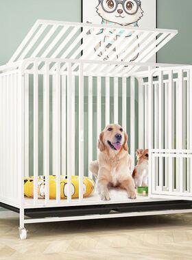 狗笼子面布全管大型六犬IJK65561中狗笼加粗型犬笼子金毛拉拉多室