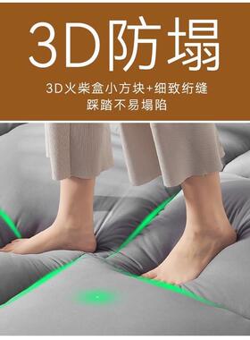 地垫垫榻榻睡米地铺专AL102322用睡垫床垫软垫塌家用折卧室出租房