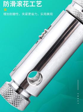 可调式棘扳轮攻绞手手用丝锥手加长手动攻牙器NEJ夹头工具丝M3-M1