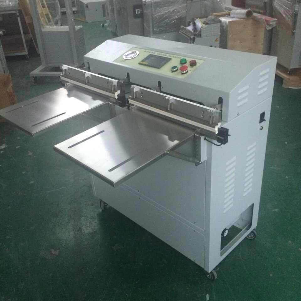 HS袋-ZW-S450双工位外真封口空机抽塑料包装袋IWU抽包装机打包