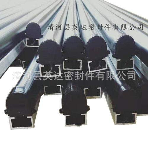 橡胶安全触边自动旋转门立柱门底防撞条遇阻停接触带防夹手开关