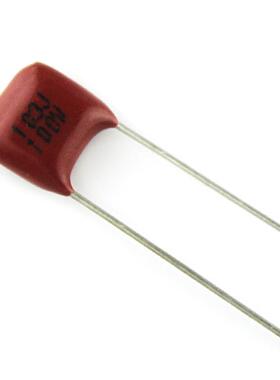 CBB聚丙烯薄膜电容10V103J001uf脚距5mm01KWG03J/100V.直插电容器