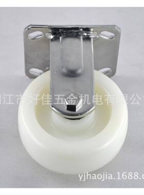 源头厂直家5供X5X22重型304全不锈钢平板尼定向龙脚轮