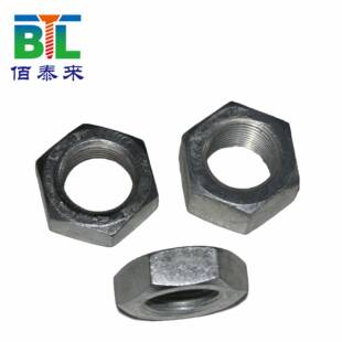 厂家直销生产螺母GB808细牙扁螺母六角薄螺帽