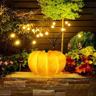 充电草坪灯户外灯庭院别墅花园灯氛围南瓜手提灯防水露营灯小夜灯