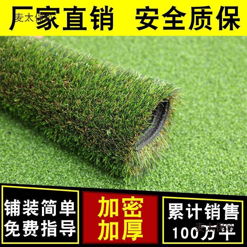 太加密草秋草假草皮阳坪台操场幼麦太保儿园人工假草麦坪地毯楼顶