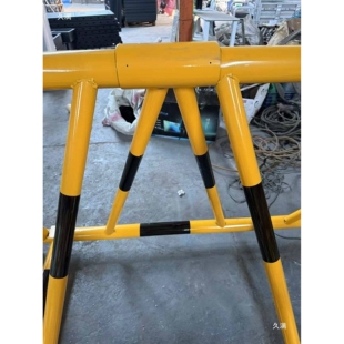 折叠拒马移动折叠路障护栏防冲撞拒马幼儿园学校门口挡车拒马路障