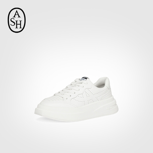 女厚底增高运动流行休闲鞋 IMPULS真皮小白鞋 明星同款 ASH女鞋