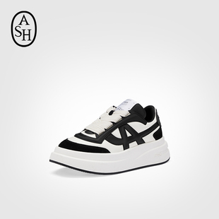 明星同款 休闲鞋 秋冬IMPETUS单鞋 熊猫鞋 增高厚底小白鞋 ASH女鞋