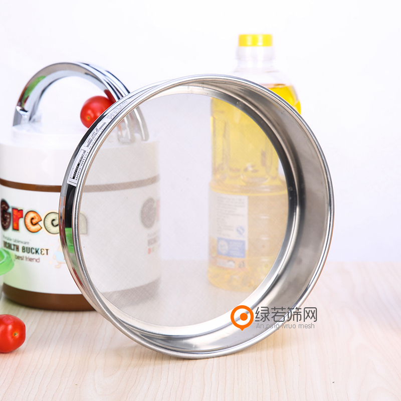 筛子筛网粉筛超细过滤网20cm分样筛全30不锈钢冲框标准筛8-200目