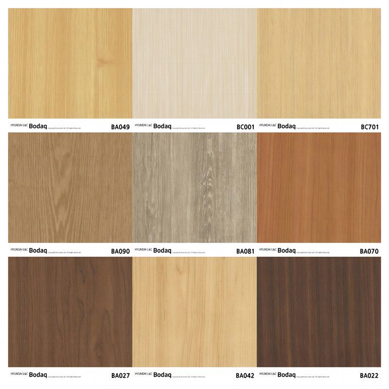 韩国进口bodaq现代韩华木纹贴纸整体橱柜墙面翻新改色防水耐磨LC