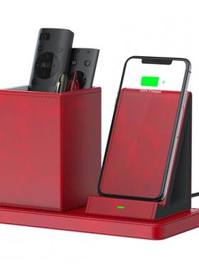 创科技办公线充电笔筒多无功能立式桌LS103面收纳盒1意0W机手快充