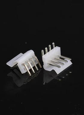 家H63.96针C座3.96电源连厂接器3.9直针高弯MAM平弯针环保针座