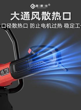 百砖辰仕大率功手持无尘无割刷高频环锯红混泥土钢RBZ筋楼板环形