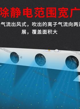 除静电离子风机尘四头台式离除0子风扇悬挂式工业静电消除1器SLSL