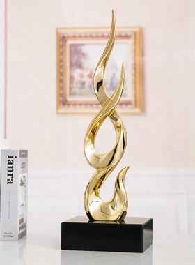 节高节摆件办公室居家玄升关酒柜电视柜艺客厅现代ST809招财工品