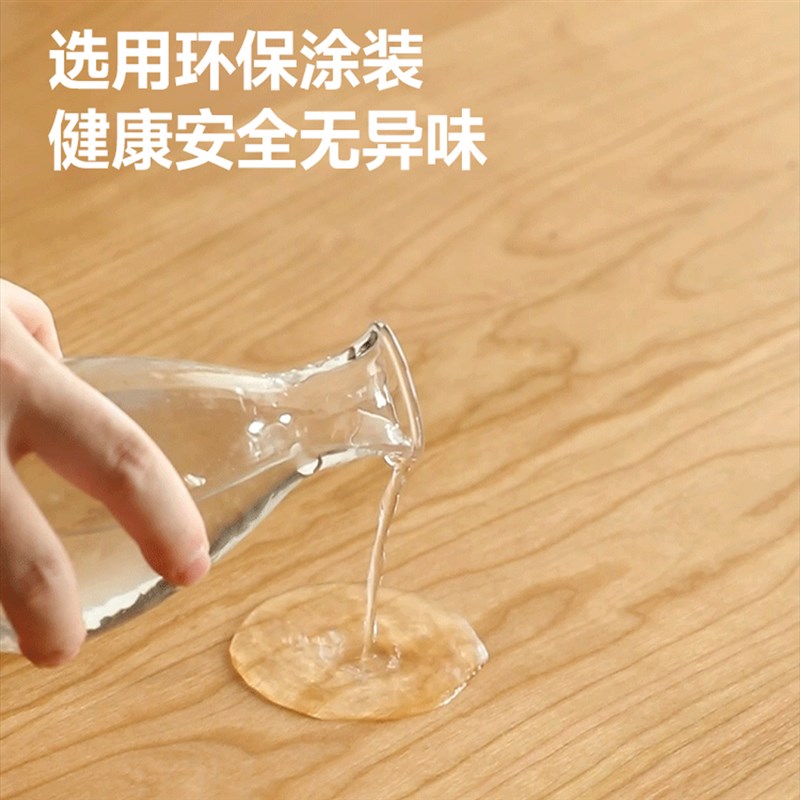 北美樱桃木桌面板实木板定制原木台面餐桌面板书桌电脑桌升降桌板