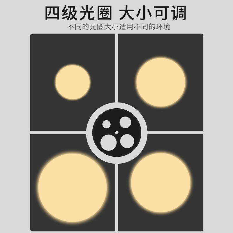 磁吸射灯充电无线免打孔免接线免安装氛围遥控led无线射灯可充电
