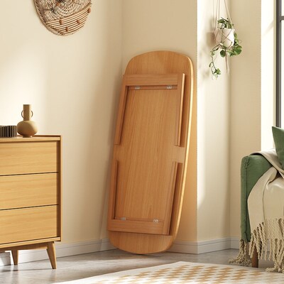 可折叠茶几客厅家用小户型2024新款实木桌子简约现代阳台茶桌矮桌