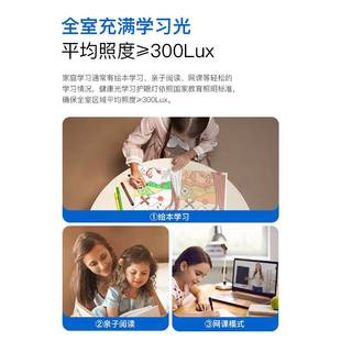 圆形led卧室灯高显全光谱吸书ny2036顶灯指简约现代创客厅灯意护