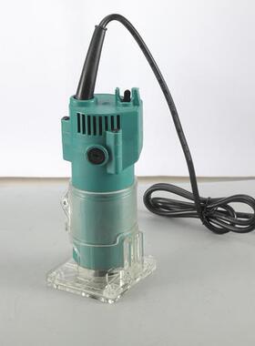 蓝色电木铣木工全雕刻机槽修边机开孔机OSG开机电动雕刻机家用铜