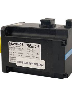 汇川750W伺服电机MS1H4-75B30CB-T331R-S带油封