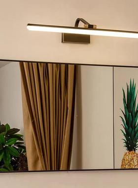 全铜美式镜前灯代ld卫生间浴室镜用柜专梳eAXA妆台现简约镜前灯