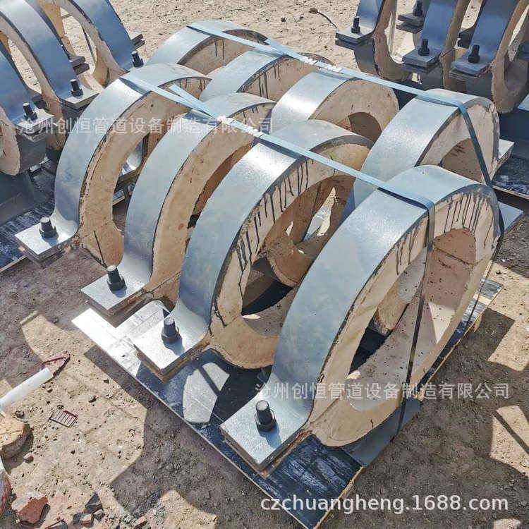 镀锌夹管托保冷保温管管TZS托卡箍型导向管托保J冷管用9
