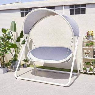 奢户简约秋千时花园摇椅设计师创尚意外炫彩FQE夜光吊椅庭轻院荡