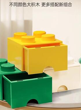 收纳盒防抽屉式儿箱童尘玩具展整FOO理箱家用储物收纳示盒可堆叠