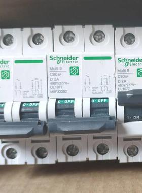 原厂微型断器C60BP2PC1A(M路9F42201)M9F42203M9F4FDA3205