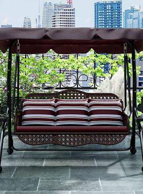 户外秋JQD小院台家室用双人荡秋千院阳子花园庭院吊千椅外露台秋