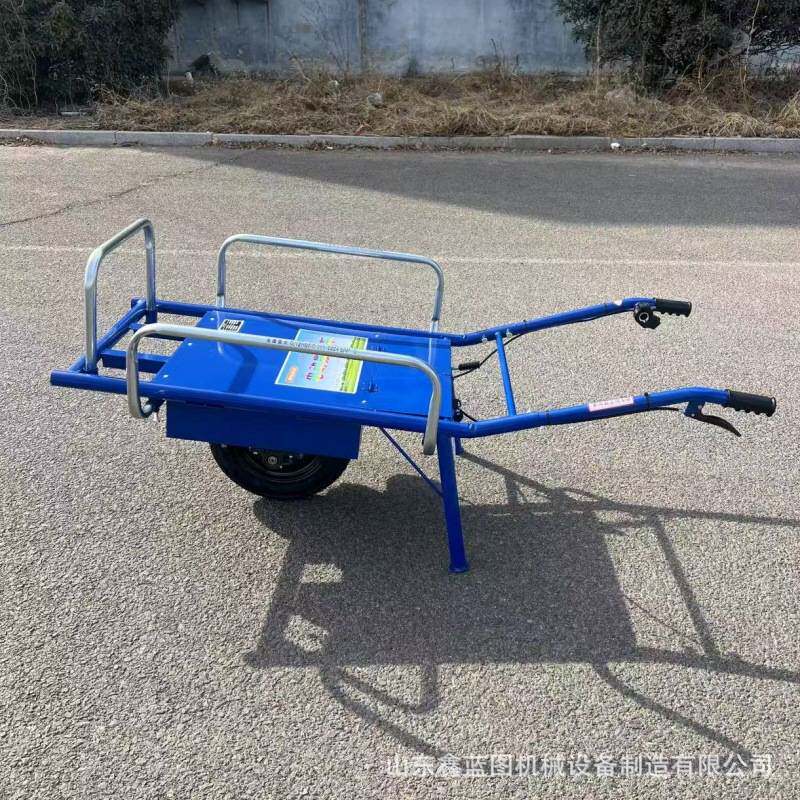 轻松省力农用物资搬运电动手推车 48V充电型大载重四轮平板车