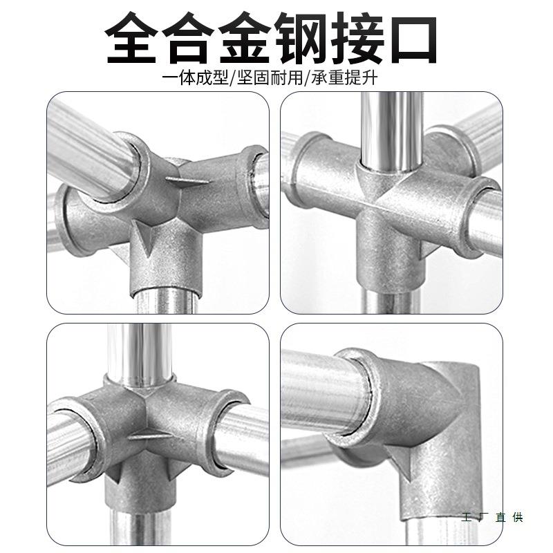 简易衣柜抽屉布BPY用衣柜钢管加粗加固出租房家卧室结耐用挂带衣