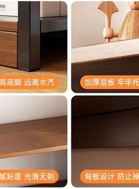 书架落地室置物架靠多层子桌VGK面旁小架墙办公展示架收纳架墙角