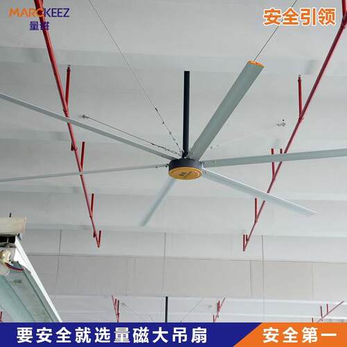 永磁工业大吊厂.房YVF风7米大大功率扇48米大扇节能