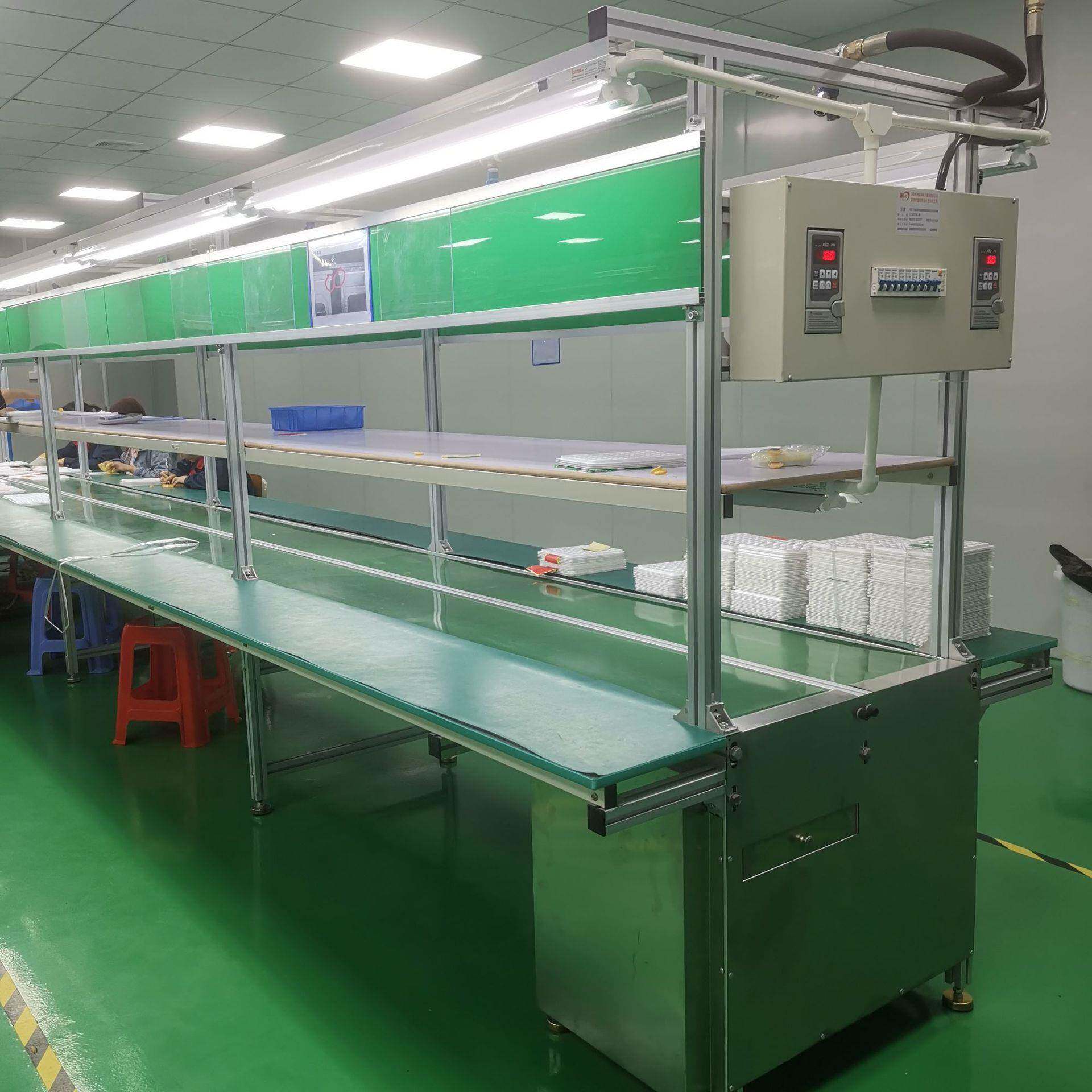 EPA铝合金测试架尘移动防操静电置物架周水转车流线工作台无车间