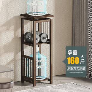 中式复几古花台景雕刻架阳台花几盆架花楠竹LDV客厅边置物架